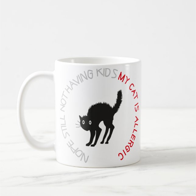 nope noch nicht mit Kindern Tasse & Cups (Links)