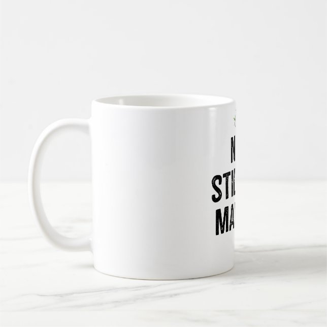 Nope noch nicht verheiratet Geschenkidee Kaffeetasse (Links)