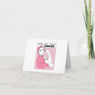 Nope not Today Cancer Breast Cancer Cancer Awarene Einladung