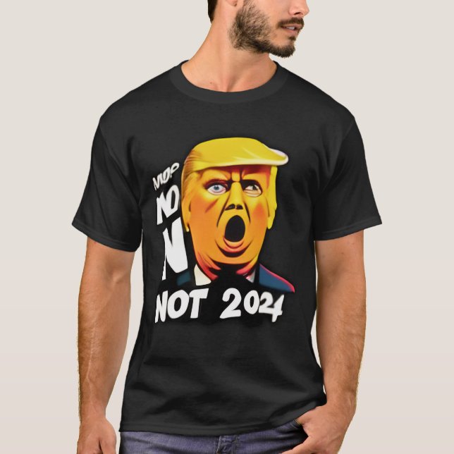 Nope Not wieder: Eine satirische Annahme T-Shirt (Vorderseite)