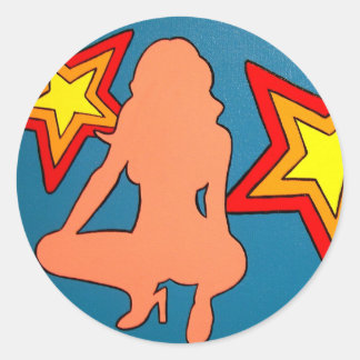 "NOPE" RUNDER AUFKLEBER