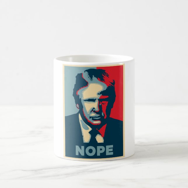 nope trump schwul kaffeetasse (Mittel)