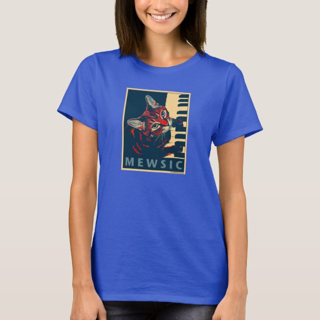 Nora #003 (Mewsic - Dunkelheit) T-Shirt (Vorderseite)