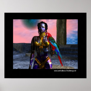 NORA CYBER KRIEGER1 POSTER