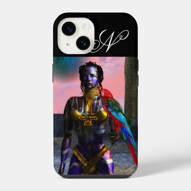 NORA CYBER-KRIEGER MONOGRAMM iPhone HÜLLE (Rückseite)