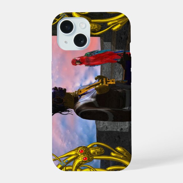 NORA CYBER WARRIOR iPhone 15 HÜLLE (Rückseite)