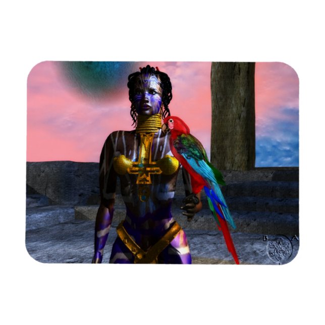 NORA CYBER WARRIOR MAGNET (Horizontal)