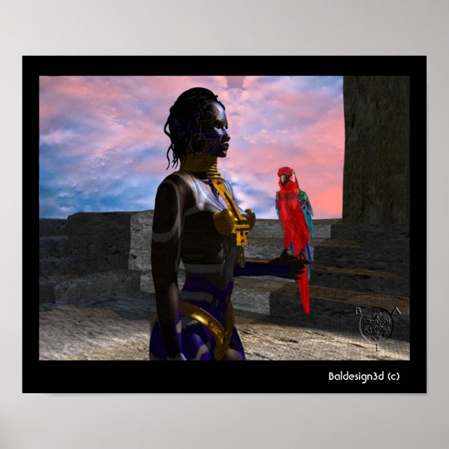 NORA CYBER WARRIOR POSTER (Vorne)