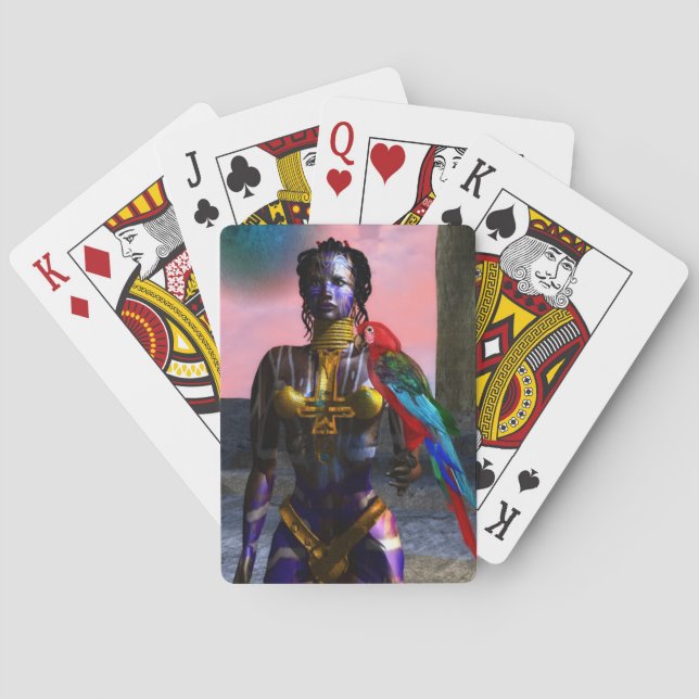 NORA CYBER WARRIOR SPIELKARTEN (Rückseite)