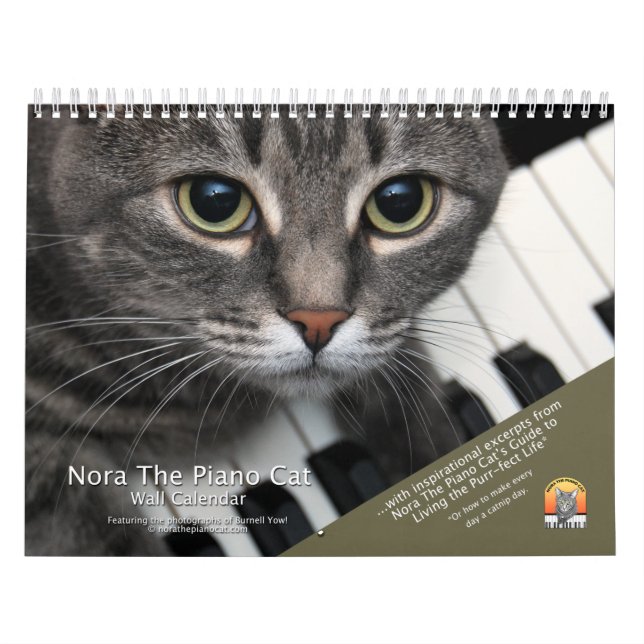 Nora Der Klavierkatalog: mit Auszügen Kalender (Titelbild)
