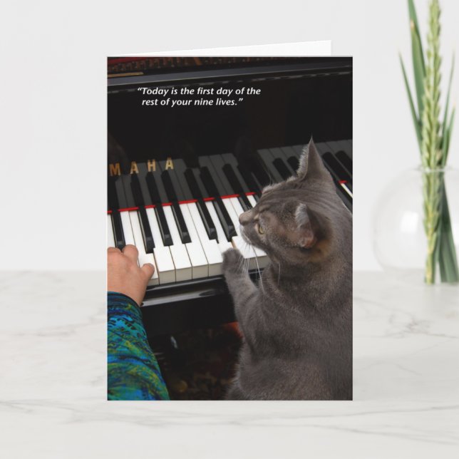 Nora Quote 5" x 7" Falsche Grußkarte Karte (Vorderseite)