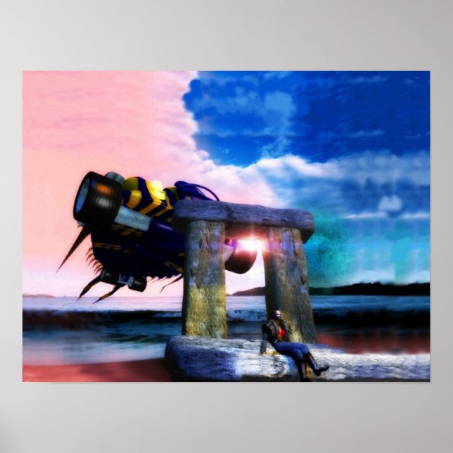 NORA, ZURÜCK IN DIE ZUKUNFT, Science Fiction, SCI- Poster (Vorne)