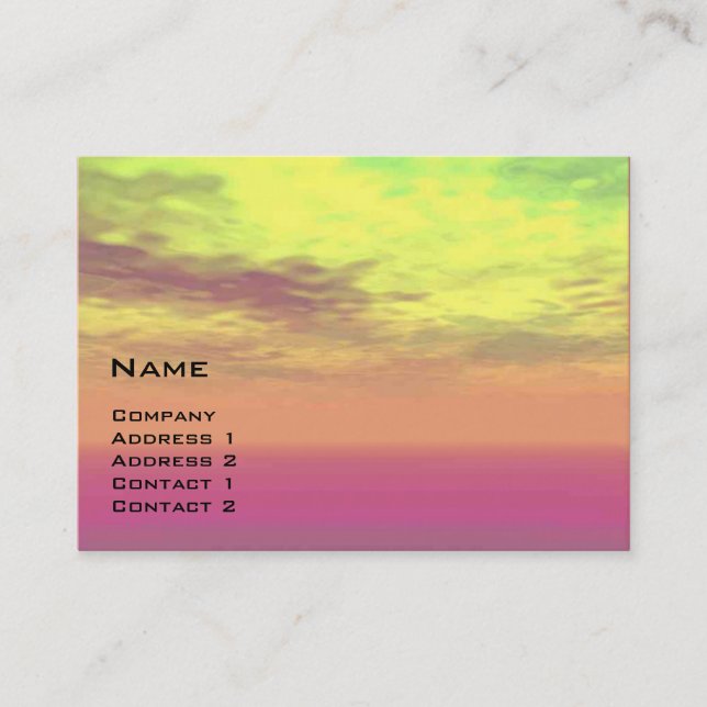 NORA, ZURÜCK IN DIE ZUKUNFT VISITENKARTE (Vorderseite)