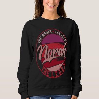 Norah die Dame des Mythos der Legende Sweatshirt