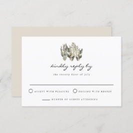 Norah - Prickly Pear Cactus Bohemisch RSVP Card Einladung