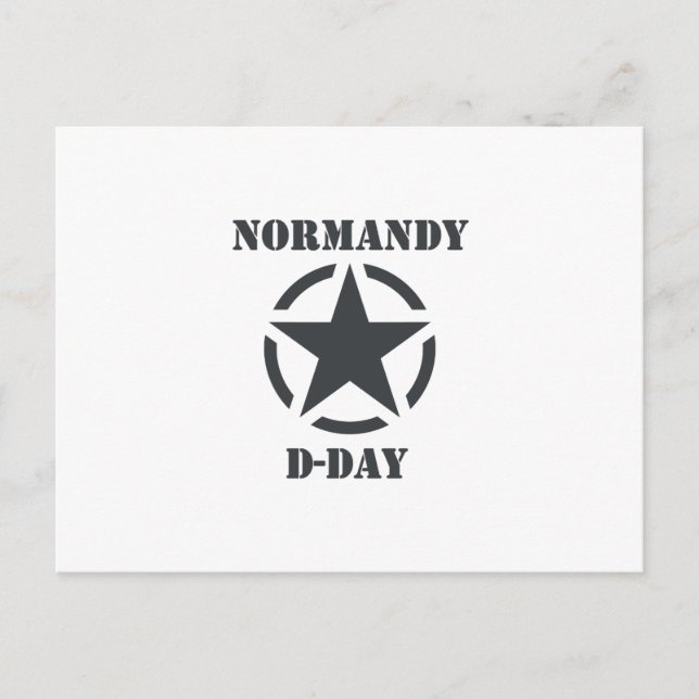 Norandy D-Day Postkarte (Vorderseite)