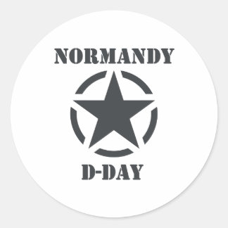 Norandy D-Day Runder Aufkleber