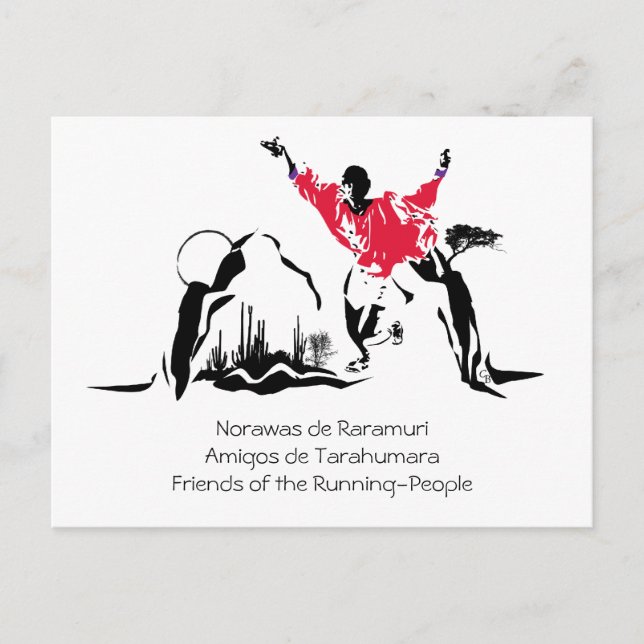 Norawas de RaramuriAmigos de Tarahu... Postkarte (Vorderseite)