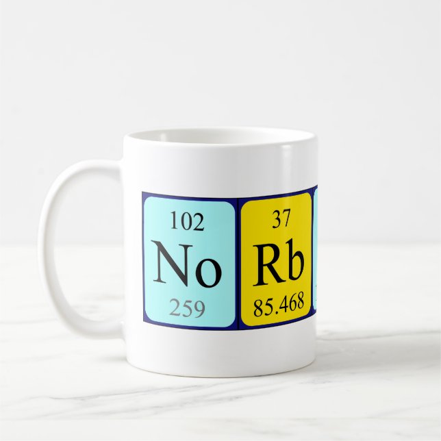 Norberto Periodenname Tasse (Links)