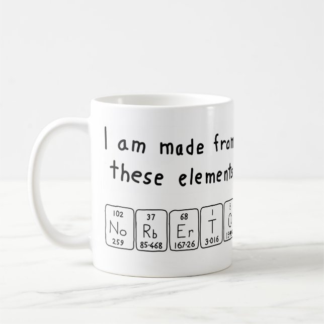 Norberto Periodenname Tasse (Links)