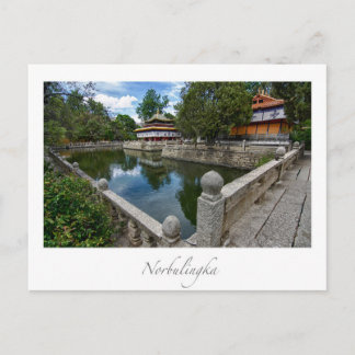 Norbulingka Lhasa Tibet Postkarte