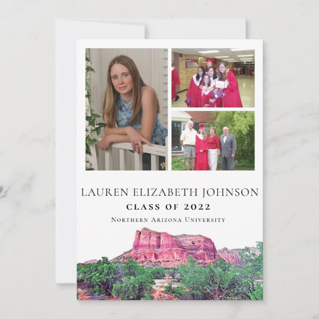 Nord-Arizona 3 Foto Abschluss Ankündigung (Vorderseite)