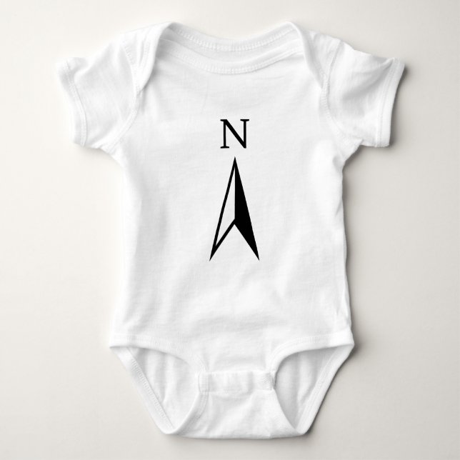 Nord Baby Strampler (Vorderseite)