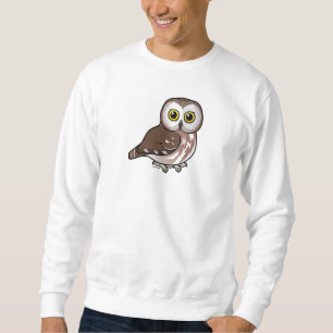 Nord Birdorable Säge-whet Eule Sweatshirt