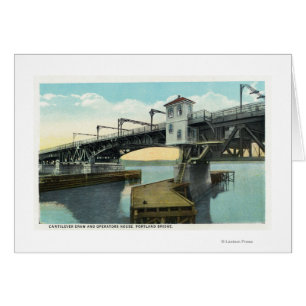 Nord-Brücke verbindet Lewiston und Auburn