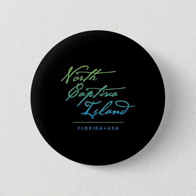 Nord Captiva Island Florida Button (Vorderseite)