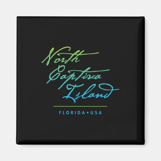 Nord Captiva Island Florida Magnet (Vorne)