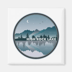 Nord-Carolina-Reflektion Magnet