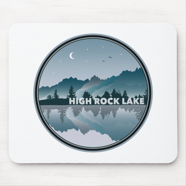 Nord-Carolina-Reflektion Mousepad (Vorne)