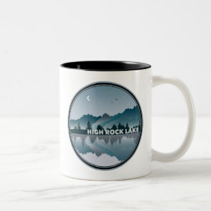 Nord-Carolina-Reflektion Zweifarbige Tasse