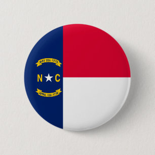 Nord-Carolina-Staatsflagge Button