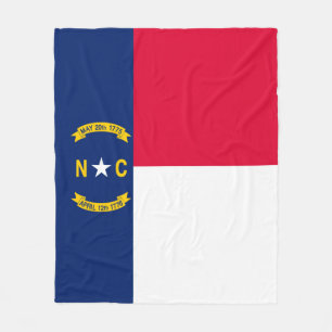 Nord-Carolina-Staatsflagge Fleecedecke