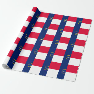 Nord-Carolina-Staatsflagge Geschenkpapier