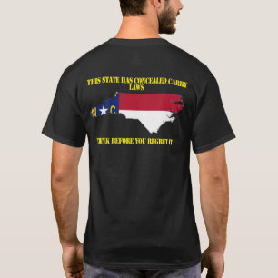 Nord-Carolina verbarg tragen Shirt
