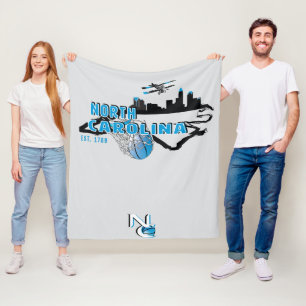 Nord-CarolinaFleece-Decke Fleecedecke