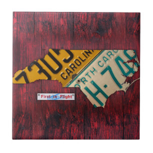 Nord-Carolinalizenz-Platten-Karten-Keramik-Fliese Fliese