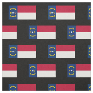 Nord-CarolinaStaats-Flagge Stoff