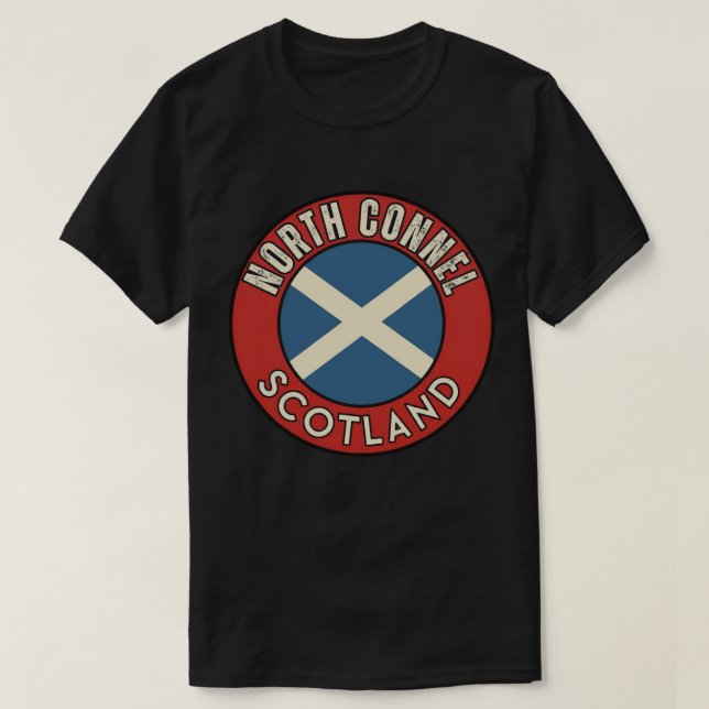 Nord-Connel, Schottland T-Shirt (Design vorne)