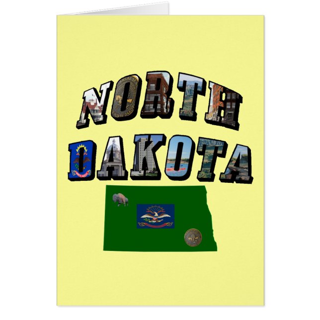 Nord-Dakota-Bildtext (Vorne)