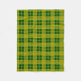 Nord-Dakota-Staat-Universität Bison Tartan Fleecedecke