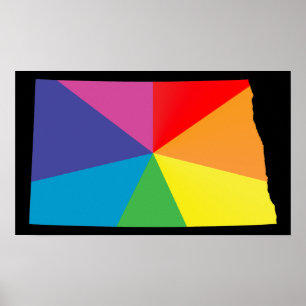Nord dakota Stolz. Poster