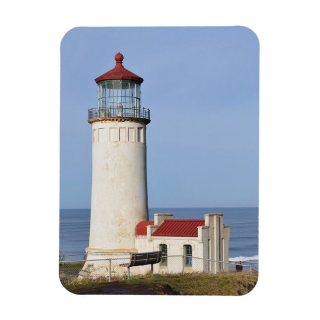 Nord Head Lighthouse - Ilwaco, WA Magnet (Vertikal)