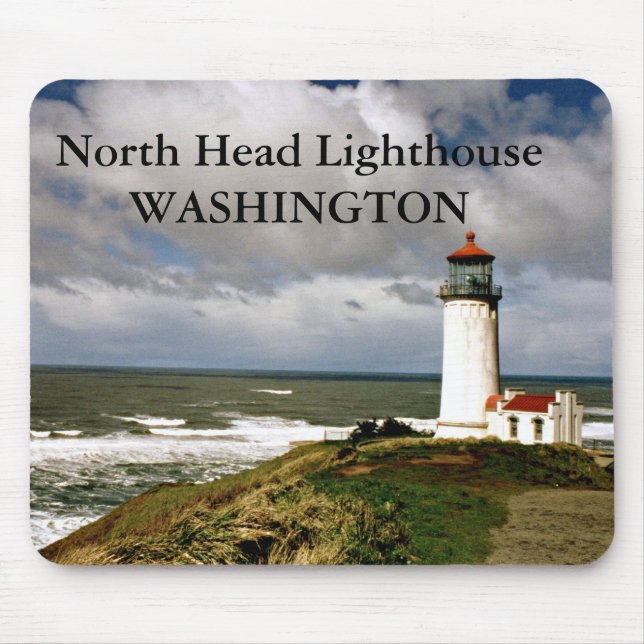 Nord Head Lighthouse, Washington Mousepad (Vorne)