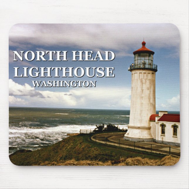 Nord Head Lighthouse, Washington Mousepad (Vorne)
