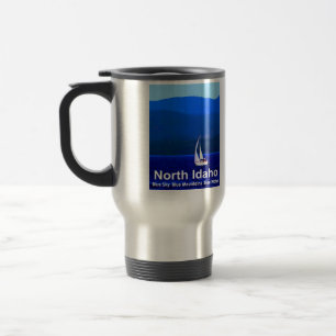 Nord-Idaho-Blau Reisebecher