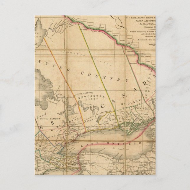 Nord-Kanada Postkarte (Vorderseite)